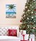Acrylic Paint-by-Number Kit – Sunny Beach Palm Tree Landscape on Canvas, DIY Art for Beginners, Teens & Adults, Colorful Abstract Design, Perfect Christmas Gift